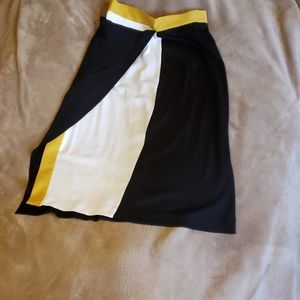 NWOT Dancing Queen Fun Multicolor Swing Skirt